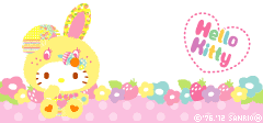 hello kitty easter bottom graphic